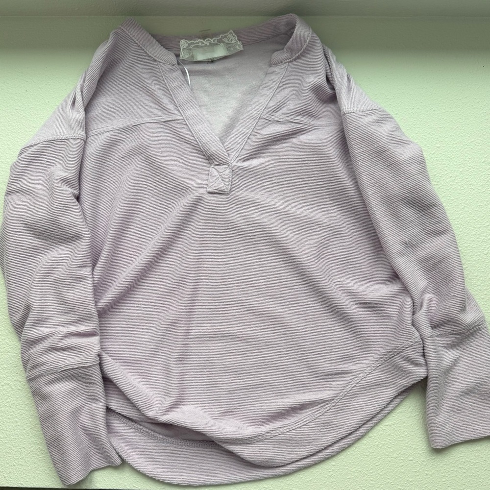 Lavender Long Sleeve Top